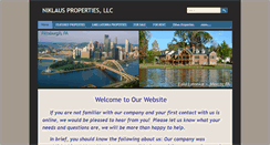 Desktop Screenshot of niklausproperties.com